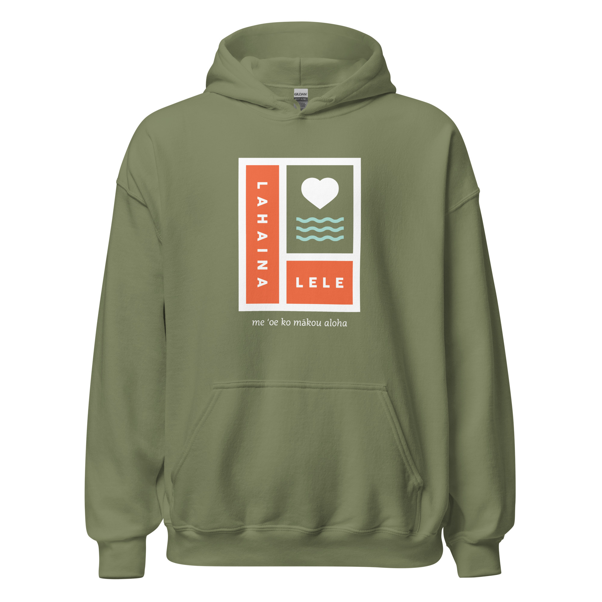 Olive Lahaina Lele Hoodie - Image 3